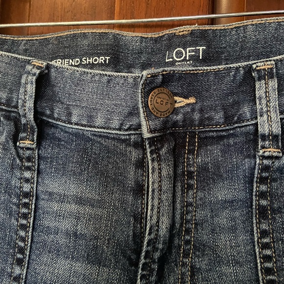 Loft Denim Boyfriend Shorts - Picture 3 of 3